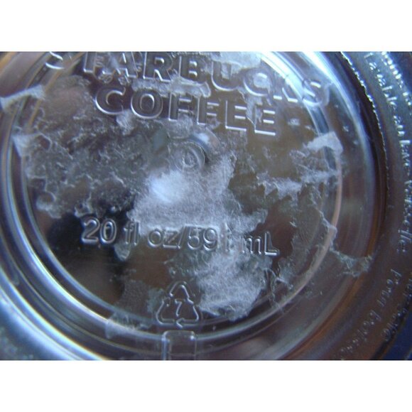 Starbucks Acrylic Cold Cup Clear Tumbler Screw Top Lid With Straw Add Ons 20 oz - Picture 8 of 9